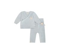 STEIFF Baby Set Strickjacke und Strickhose 2 teilig hellblau | 80