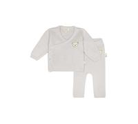 STEIFF Baby Set Strickjacke und Strickhose 2 teilig hellgrau | 80