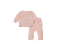 STEIFF Baby Set Strickjacke und Strickhose 2 teilig rosa | 80