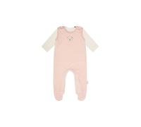 Steiff Nicki-Strampler-Set Ringel 62 rosa