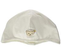 Steiff Baby-Unisex mit süßer Teddybärapplikation Mütze GOTS, Cloud Dancer, 049