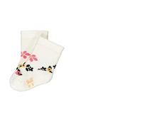 Steiff Baby Vollfrottee Socken, ecru geblümt L002021907 gr.17/18(74/80)