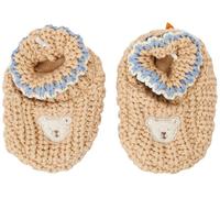 Steiff Babyschuhe EU Größe 002 sesame, Baby Schuhe Unisex, gemütlich warm, angenehmes Tragegefühl und perfekter Sitz für die ersten Monate