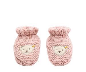 Steiff Babyschuhe GOTS - 1 / silver pink / 100% Baumwolle
