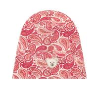 Steiff Beanie Mütze EU Größe 43 Peach Blossom, weich und warm, stylische Wintermütze für Jungen & Mädchen, angenehmer Perfekter Sitz