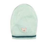 Steiff Beanie Mütze EU Größe 51 Harbor Gray, weich und warm, stylische Mütze für Jungen & Mädchen, angenehmer Perfekter Sitz