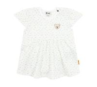 Steiff Body kurzarm EU Größe 56 bright white, Baby-Body, kurzarm Body-Anzug für Babys, Strampler Einteiler, weicher und bequemer Strampelanzug, waschmaschinenfest