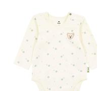 Steiff Body langarm EU Größe 56 eggnog, Baby-Body, langarm Body-Anzug für Babys, Strampler Einteiler, weicher und bequemer Strampelanzug, waschmaschinenfest
