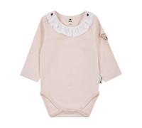 Steiff Body langarm EU Größe 80 pearl, Baby-Body, langarm Body-Anzug für Babys, Strampler Einteiler, weicher und bequemer Strampelanzug, waschmaschinenfest
