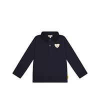 Steiff Boy's Polo Langarm Polohemd, Navy, Regular