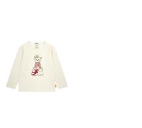 Steiff Celebration Mädchen Langarmshirt,Eggnog Teddy Prinzessin L002523242 gr.116