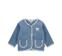 Steiff Fleecejacke EU Größe 92 stonewash, Baby Fleece-Jacke, Outdoor Jacke aus Fleece, weich und bequem, waschmaschinenfest
