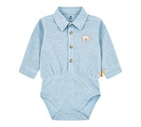 Steiff Hemd-Body langarm 80 hellblau