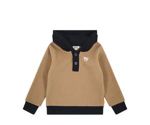 Steiff Hoodie - 104 / burro / Oberstoff 75% Baumwolle 25% Polyester Futterstoff 95% Baumwolle 5% Elasthan
