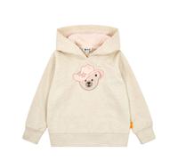 Steiff Hoodie - 98 / buttercream / 95% Baumwolle 5% Elasthan