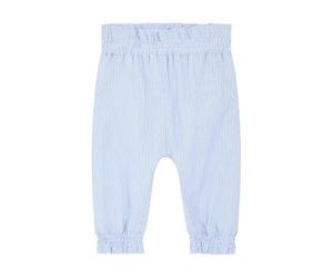 Steiff Hose EU Größe 74 Chambray Blue, Kinder Hose, Babyhose für jeden Anlass, lockere Bequeme Passform, waschmaschinenfest