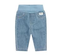 Steiff Jeanshose EU Größe 80 Colony Blue, Jeans Hose, Kinderhose für jeden Anlass, lockere Bequeme Passform, waschmaschinenfest
