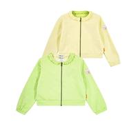 Steiff Jersey Jacke EU Größe 128 sap green, Outdoor Jacke, Jerseyjacke, Kinder Wendejacke, warm und bequem, waschmaschinenfest
