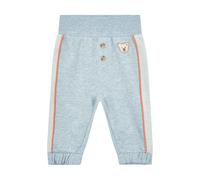 Steiff Jogginghose - 68 / Chambray Blue Melange / 95% Baumwolle 5% Elasthan