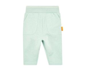 Steiff Jogginghose - 74 / harbour gray melange / 95% Baumwolle 5% Elasthan