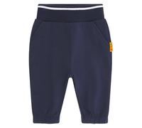 Steiff Jogginghose EU Größe 62 Peacoat, Jogging Hose, Kleinkinder Sweatpants aus Baumwolle, Sport- und Freizeit Hose für Kinder, Bequeme und weiche Trainingshose, waschmaschinenfest