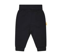 Steiff Jogginghose EU Größe 74 steiff Navy, Baby Jogging Hose, weiche Sweatpants mit Steiff Teddybär Motiv, lockere Passform, Flexibler Schlupfbund, waschmaschinenfest
