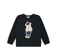 Steiff Jungen Sweatshirt, Navy, 92 cm