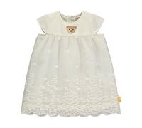 Steiff Kleid - 56 / cloud dancer / 100% Baumwolle