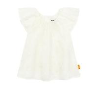 Steiff Kleid EU Größe 74 Bright White, Mädchen Kleid, Kinderkleid für jeden Anlass, lockere und Bequeme Passform, waschmaschinenfest