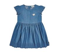 Steiff Kleid Kurzarm EU Größe 122 Colony Blue, Mädchen Kleid, Kinderkleid für jeden Anlass, lockere und Bequeme Passform, Kurzarm Kleid, waschmaschinenfest