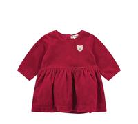 Steiff Kleid Langarm EU Größe 74 Jester red, Mädchen Kleid, Kinderkleid für jeden Anlass, lockere und Bequeme Passform, Langarm Kleid, waschmaschinenfest