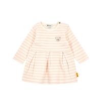 Steiff Kleid langarm Ringel Bär Struktur 86 natur/rosa
