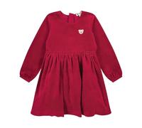 Steiff Kleid Langarm EU Größe 98 Jester red, Mädchen Kleid, Kinderkleid für jeden Anlass, lockere und Bequeme Passform, Langarm Kleid, waschmaschinenfest