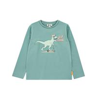Steiff Langarmshirt - 128 / mineral blue / 95% Baumwolle 5% Elasthan