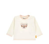 Steiff Langarmshirt - 68 / eggnog / 95% Baumwolle 5% Elasthan