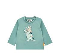 Steiff Langarmshirt Dino - 74 / mineral blue / 95% Baumwolle 5% Elasthan