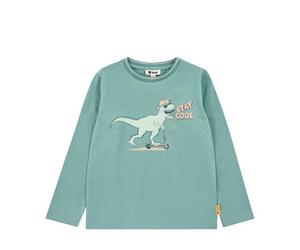 Steiff - Langarmshirt Dino mineral blue 122