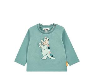 Steiff - Langarmshirt Dinobär mineral blue 62