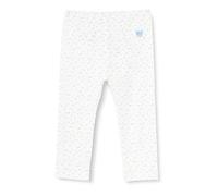 Steiff Leggings EU Größe 92 Bright White, Leggings für Kinder, Sweatpants aus Baumwolle, Baby Jogging Hose, Bequeme und weiche Trainingshose, waschmaschinenfest
