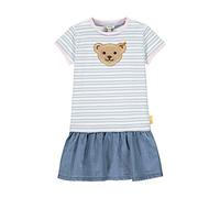 Steiff Mädchen Jerseykleid Kinderkleid, Brunnera Blue, 80