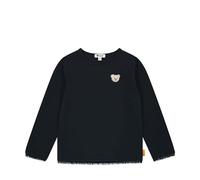 Steiff Mädchen T-Shirt Langarm, Navy, 98 cm