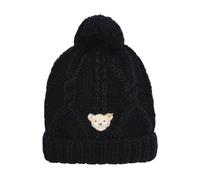 Steiff Boy's Bommel Beanie-Mütze, Navy, 55