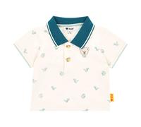 Steiff Polo-T-Shirt Dinos 92 natur/blau