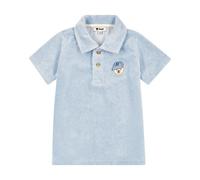Steiff - Poloshirt kurzarm- Chambray blue 122