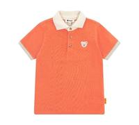 Steiff Poloshirt Kurzarm EU Größe 92 Flamingo, Polo-Shirt kurzärmelig, Polohemd für Kinder, Hemd mit Kragen, weich und bequem, waschmaschinenfest