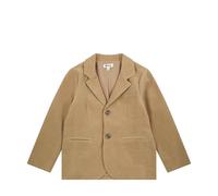 Steiff Sakko EU Größe 92 sesame, festliche Jacke für Jungen, Kinderjacke mit Knopfleiste, bequeme Passform, waschmaschinenfest