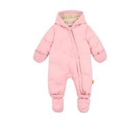 Steiff Schneeanzug EU Größe 62 poignant pink, warmer Winter Overall, mit Kapuze, ideal für Schnee & Outdoor, Skianzug für Kinder, waschmaschinenfest