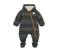 Steiff Schneeanzug EU Größe 74 bronze green, warmer Winter Overall, mit Kapuze, ideal für Schnee & Outdoor, Skianzug für Kinder, waschmaschinenfest