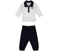 Steiff Set Poloshirt 1/1 Arm, Winter Sky & Hose, dunkelblau, Gr. 56