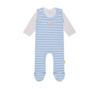 Steiff Set Strampler + T-Shirt langarm hellblau